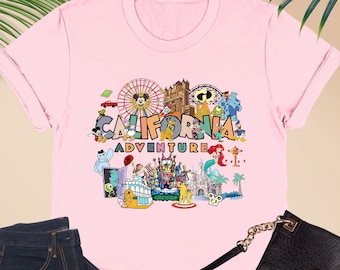 California Adventure Shirt, California Shirt, Adventure Shirt, Disney Family VacationShirt, Cute Disney Trip Shirt, Disneyland Family Shirt