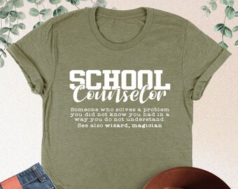 School Counselor Shirt, School Counseling Shirt, Counselor Shirt, Back To School Shirt, School Counselor Gift, School Psychologist Tshirt