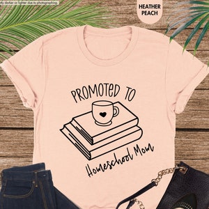 Promoted To Homeschool Mama Shirt, Homeschooling Shirt, Funny Homeschool Mom Shirt, Chriistian Mom Shirt,Homeschool Mom Gift,Homeschool Mama