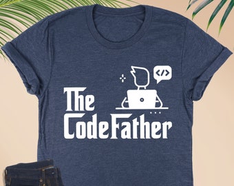The Codefather Shirt, Computer Teacher Shirt, Computer Engineer Shirt, Coding Shirt, Gift For Coder, Computer Programmer Shirt, Software Tee