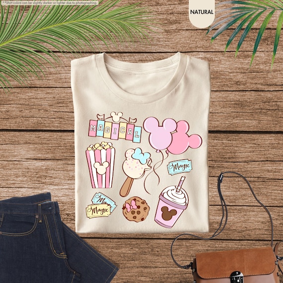 Disney Snacks Shirt, Magical Park Snacks Shirt, Disneyland Snacks Shirt, Epcot Snack Shirt, Magical Castle Shirt, Cute Disney Women Shirt