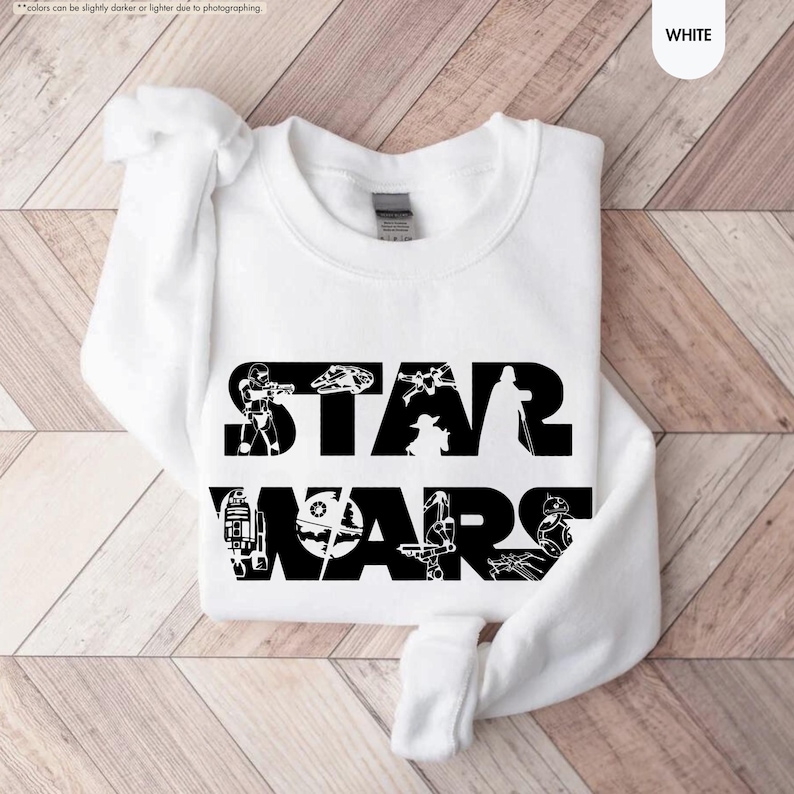 Classic Star Wars Hoodie, Galaxy's Edge Sweatshirt, Disneyland Trip, Death Star Hoodie, Disney World Vacation Gift, Star Wars Fan Sweatshirt bild 8