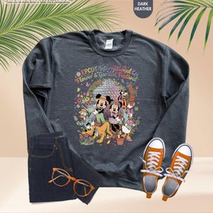 Epcot international Flower & Garden Festival Hoodie, Disney Festival Trip Sweatshirt, Disney Gardening Gift, Disney World Family Sweatshirt image 8
