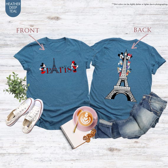 Disney Paris Shirt, Mickey Minnie Eiffel Tower Shirt, Family Matching Paris Shirt, Disneyland Paris Vacation Shirt, Disneyland Family Trip
