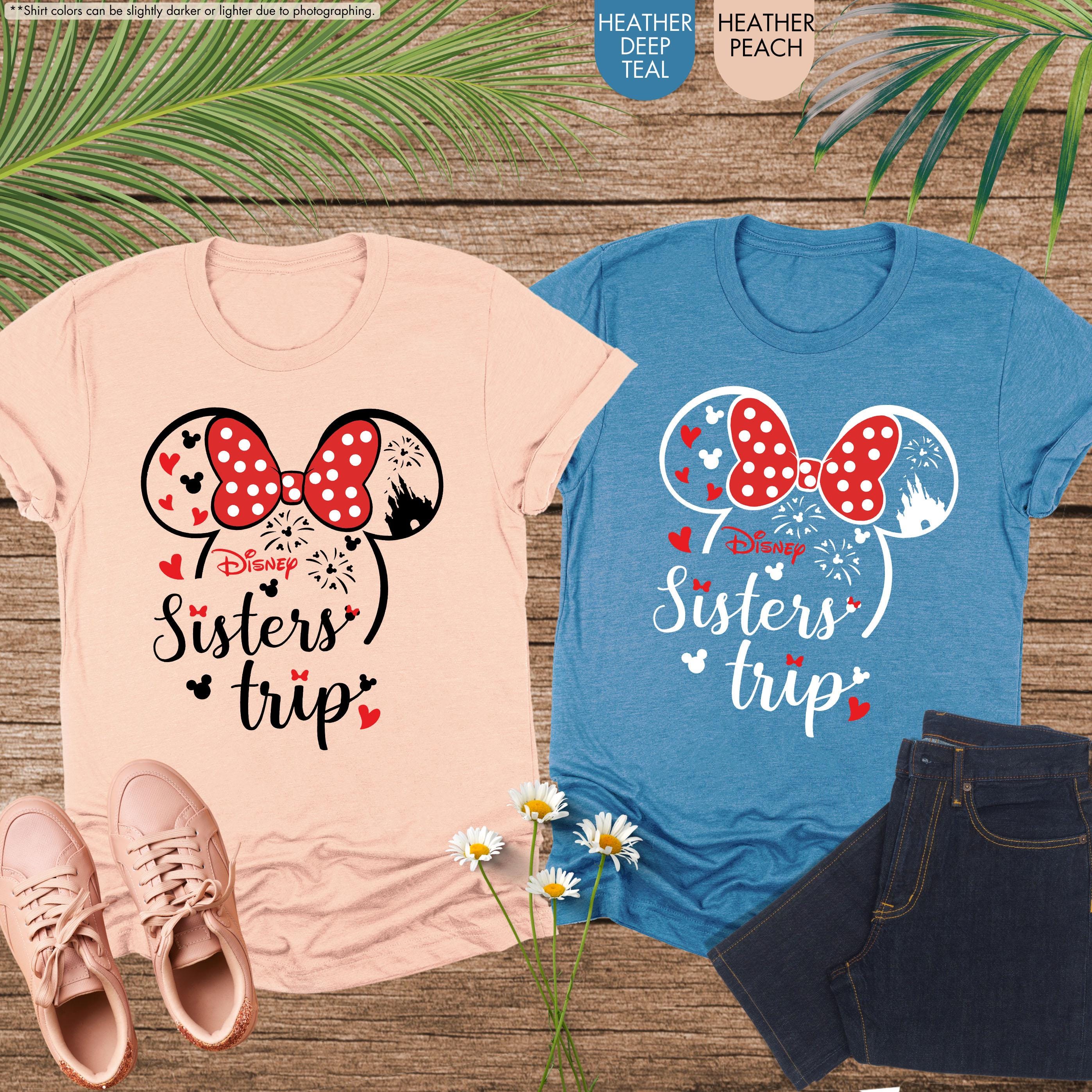 Disneyworld Shirts for Sisters