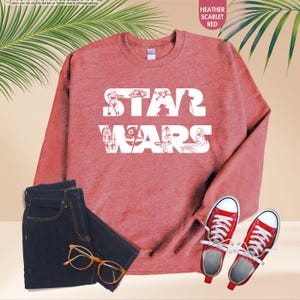 Classic Star Wars Hoodie, Galaxy's Edge Sweatshirt, Disneyland Trip, Death Star Hoodie, Disney World Vacation Gift, Star Wars Fan Sweatshirt bild 10