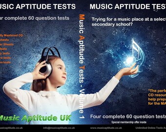 Music Aptitude Tests CD Version