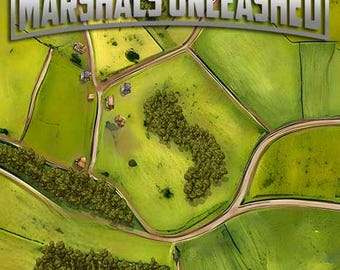 Napoleonic random battle map Flanders 1 wargaming terrain and miniature wargames.