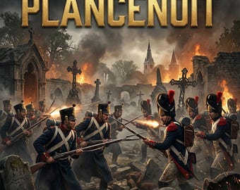 Plancenoit 1815: Napoleonic Wargame Battle Map (Digital Download)