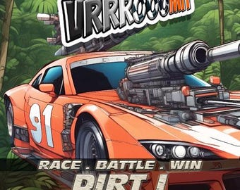 VRRRoomit Racing Board Game - Tabletop Dirt I