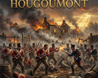 Hougoumont Battle of Waterloo Board Game: Napoleonic Wargaming (Digital Download)