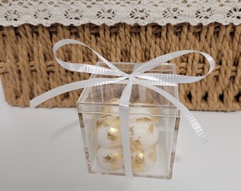 Wedding bubble candles Favors | Personalized Candles Favors | Mini bubble candles Favors | Party Favor | Birthday Favor | Guess gift Favors