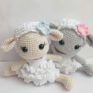 amigurumi lamb pattern     crochet pattern