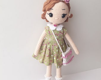 Handmadedoll  crochetdoll amigurumi handmadegift