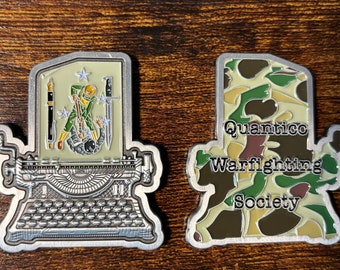 Quantico Warfighting Society Challenge Coin