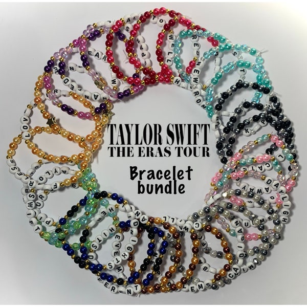 Eras Tour armbandbundel | Taylor Swift vriendschapsarmband