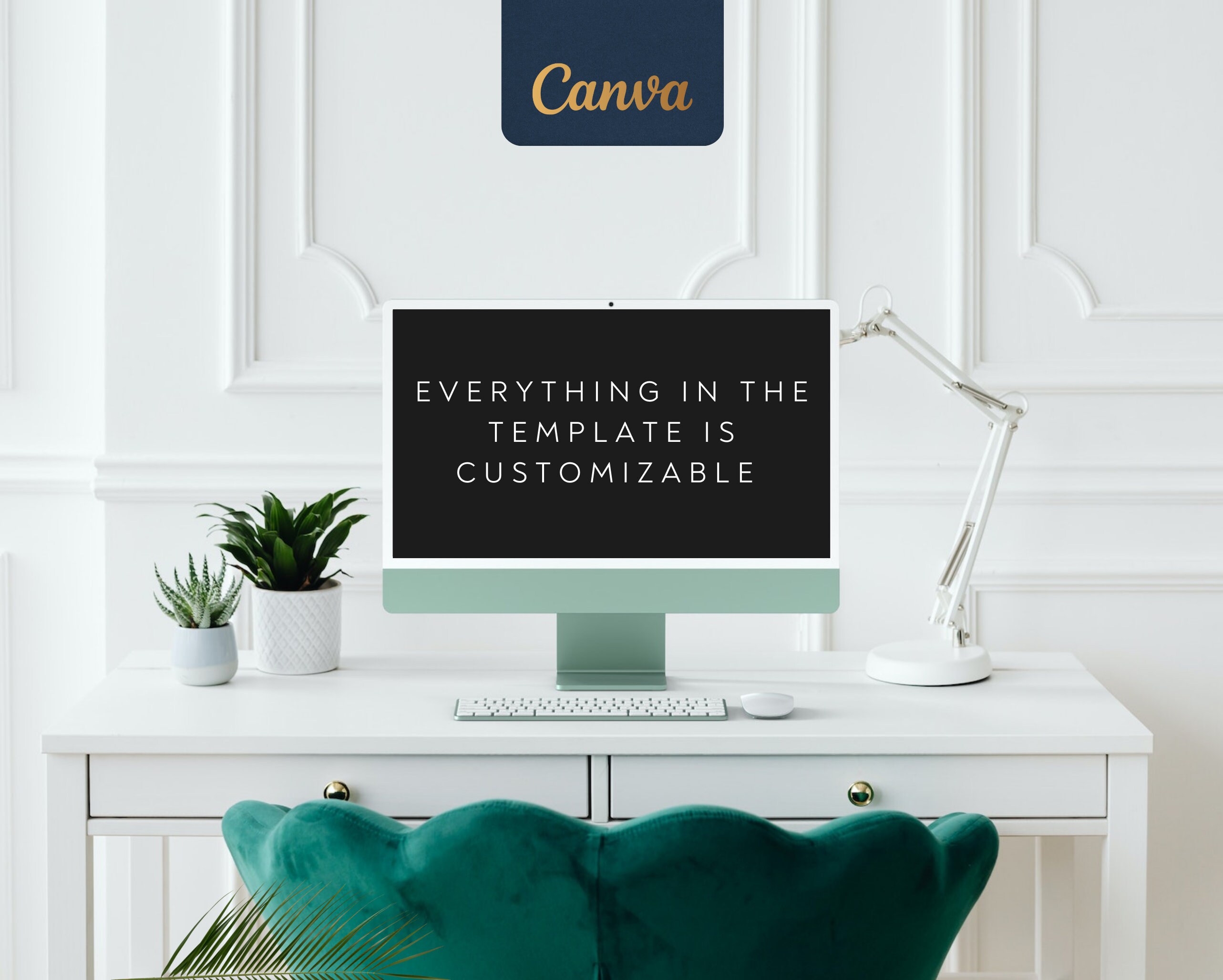 ATS Resume Template for Canva - Professional CV Template With Cover