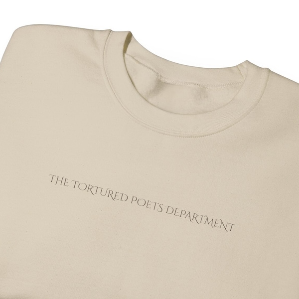 The Tortured Poets Department Minimal Sweatshirt