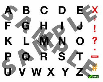 Tablero de ortografía de comunicación; ortografía; autismo; no hablante; mecanógrafo https://communication4all.org/