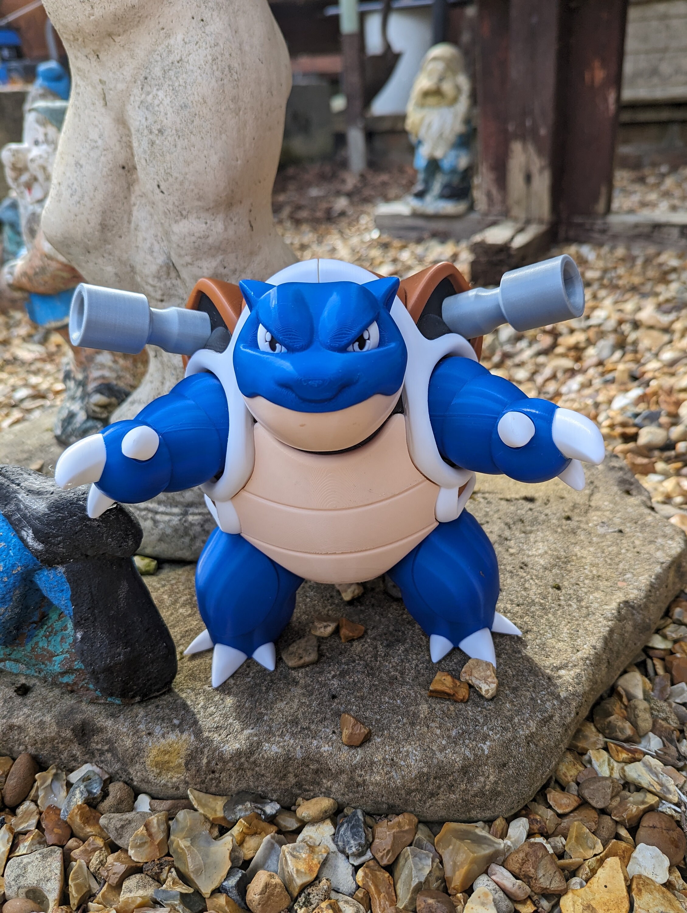Blastoise 3d Printed Model. Larger Model Size Large - Etsy