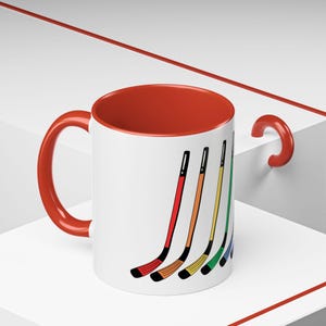 Rainbow Hockey Mug: LGBTQ Pride Coffee Cup image 7