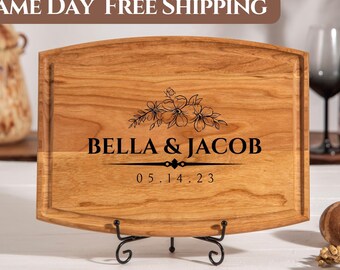 Custom Charcuterie Board Personalized Wedding Gift for Couple 50th Anniversary Gifts for Friends Housewarming Gifts for Women Valentines Day