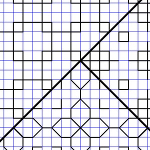 Blackwork Tangram Embroidery Pattern image 5