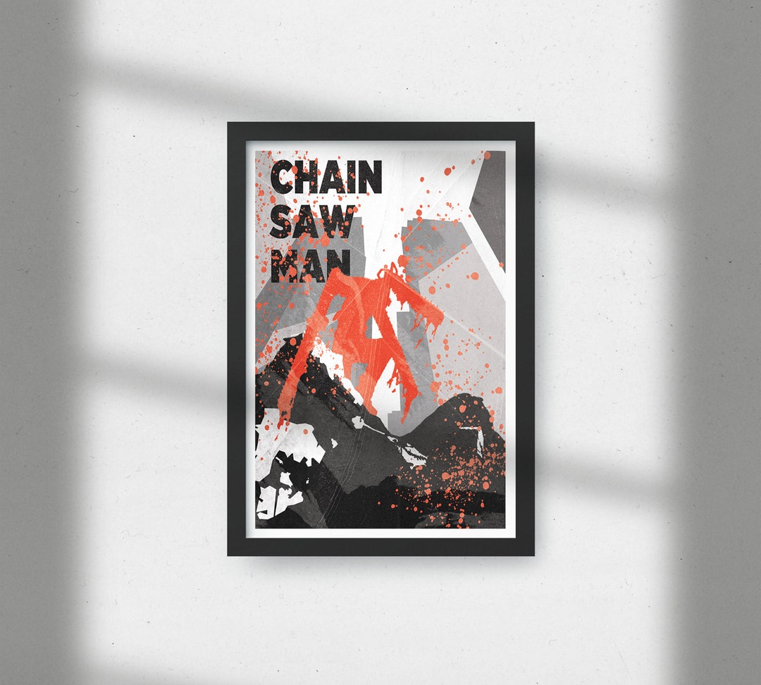Chainsaw Man Poster - Etsy