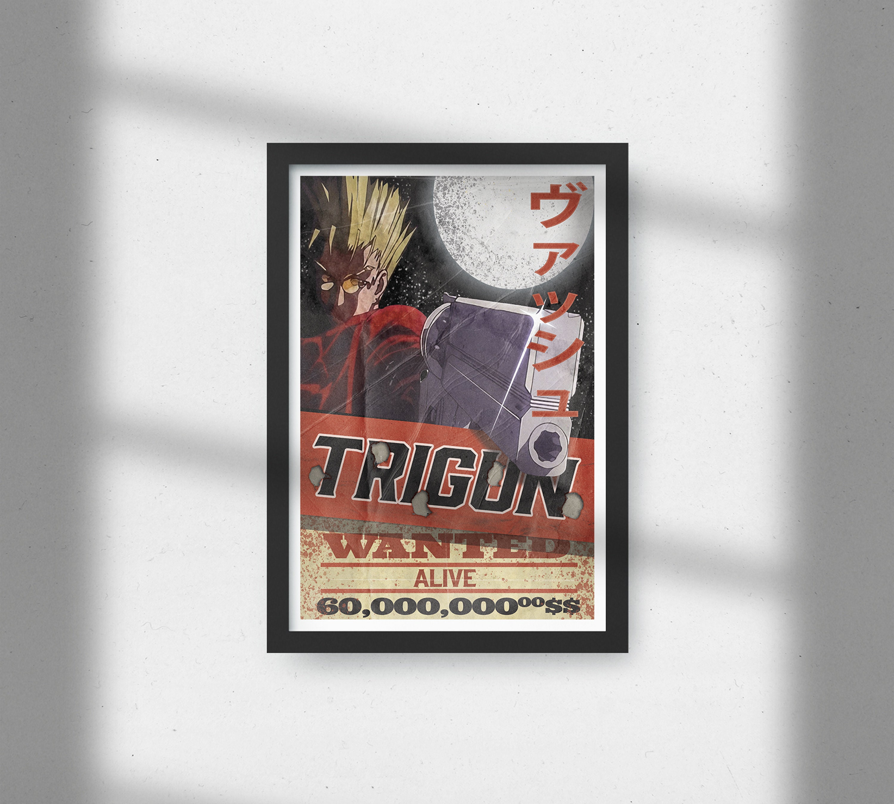 Trigun Stampede Wanted Poster - Etsy