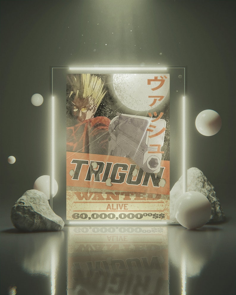 Trigun Poster Etsy