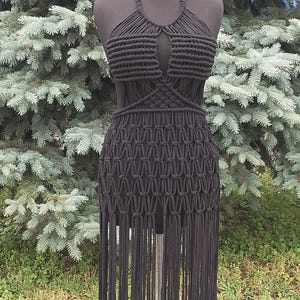Macrame Beachwear, Macrame Rope Dress, Rave Outfit, Beach Tunica, Festival Clothing, Beach Cover Up, Handmade dress, boho macrame dress