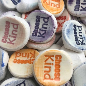 Choose Kind, Worry Stones, Inspirational Word Stones, Rocks
