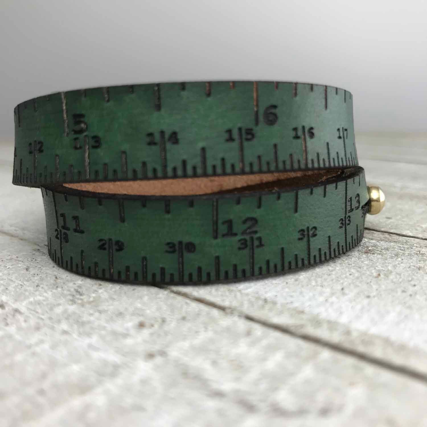 ruler bracelet personalization available tape measure etsy