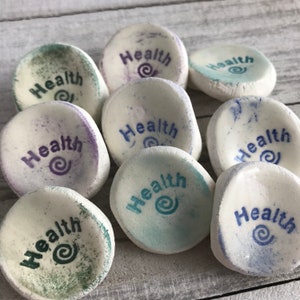 HEALTH  Worry Stones, Inspirational Word Stones, Rocks (1-1000) other words available
