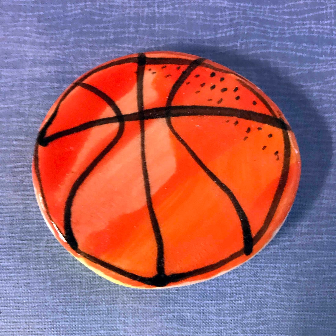 BASKETBALL Handmade Ceramic Mosaic Tiles Or Etsy