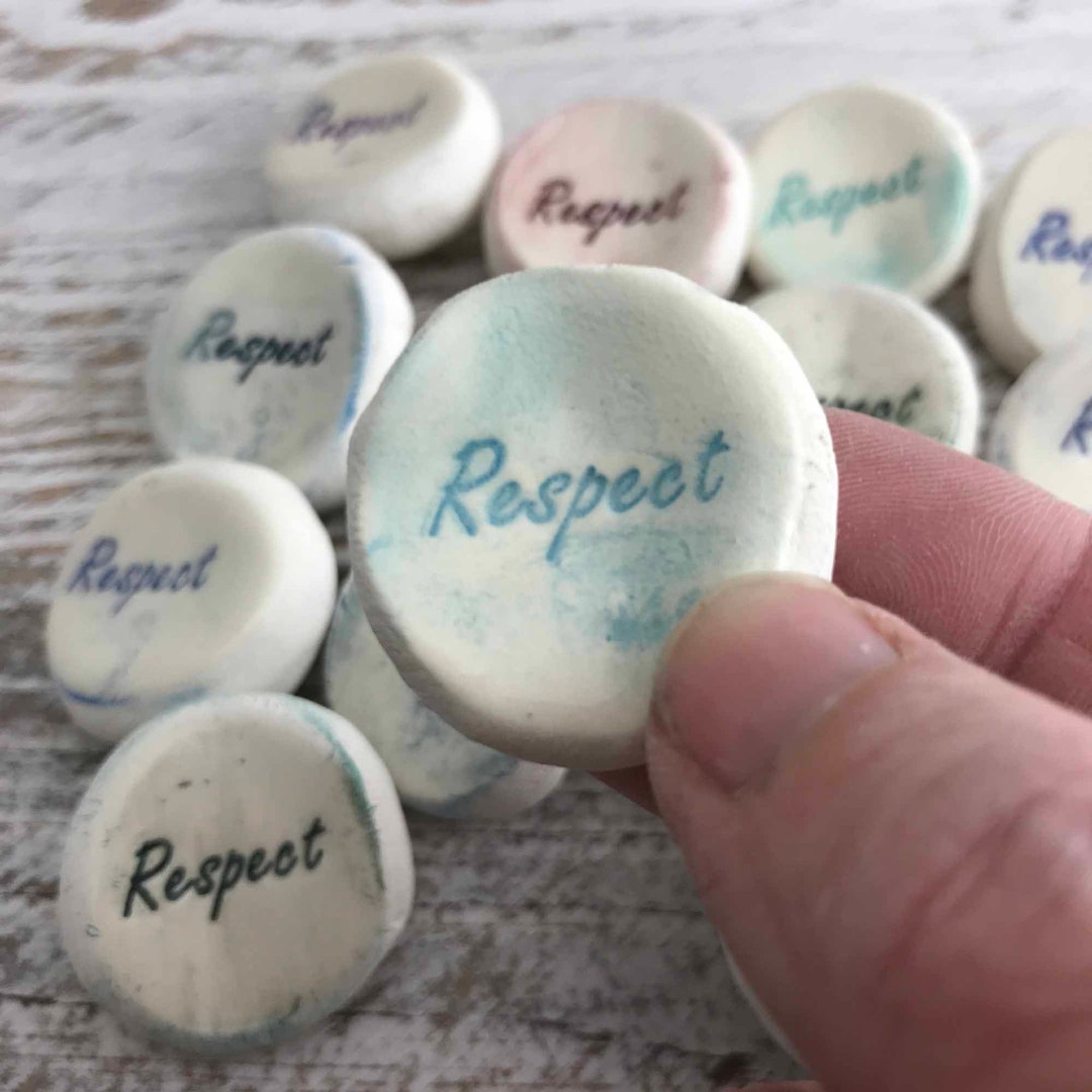 Respect Rocks Respect | Worry Stones, Inspirational Word Stones, Rocks 1-1000 Qty ...
