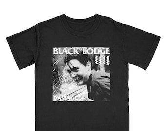 Black Lodge Damaged : TP / BF Tee Shirt