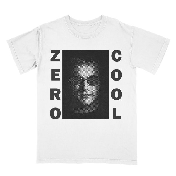 Zero Cool : Hackers / Sonic Youth Tee Shirt