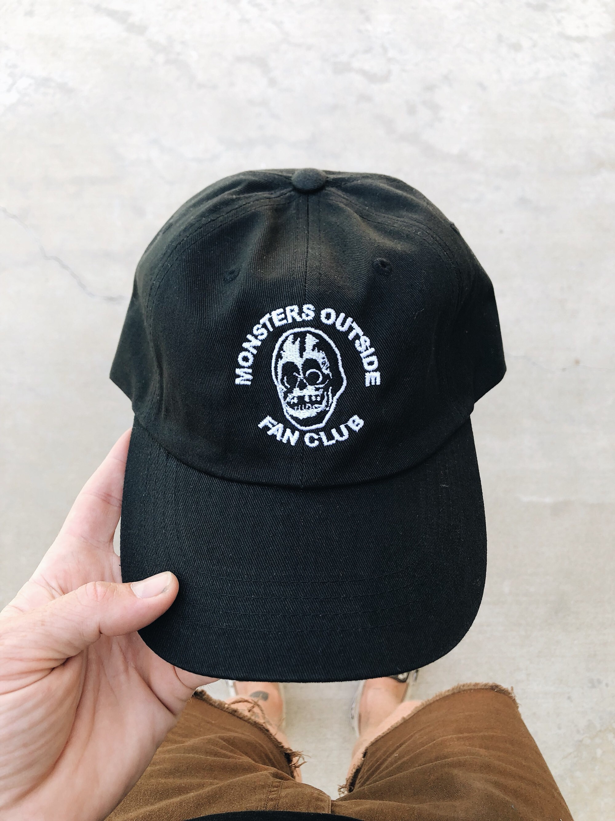 Monsters Outside Fan Club Dad Hat - Etsy