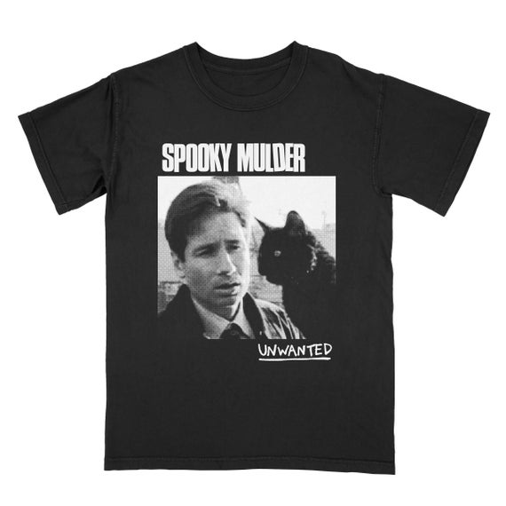 Spooky Mulder Unwanted Files Jawbreaker Tee Shirt Etsy
