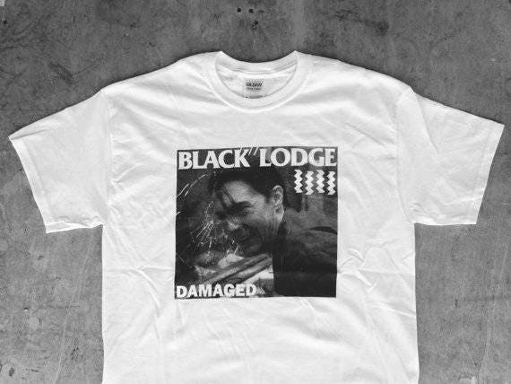 black lodge t shirt