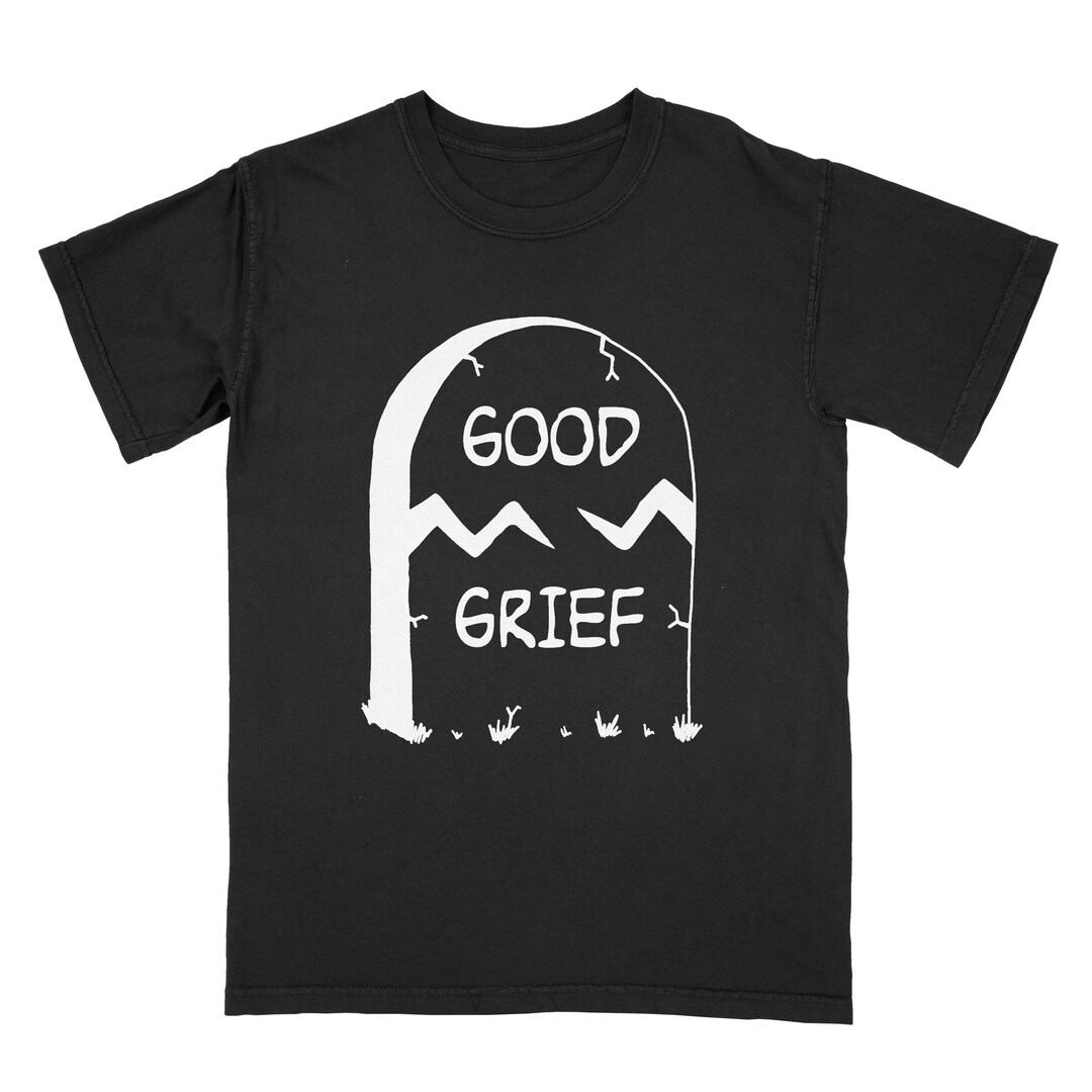 Good Grief Men's T-shirt Back Print - Monsterry