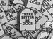 There Better Be Dogs Tombstone : Embroidered Patch 