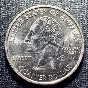 4- 2003 P Illinois State quarter, circulated.