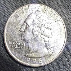 Quarter dollar 1996 - Etsy 日本