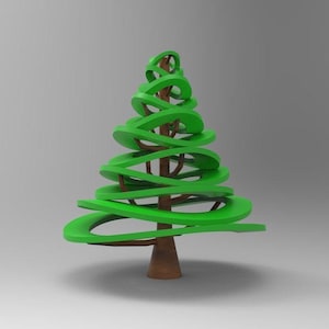 3D Christmas Tree STL File, 2025 Christmas Tree Print File, 3D Christmas Tree Printing, Ready To Print, 3D Print With STL