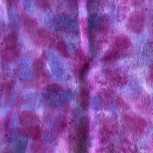 Pure Wool Felt hand painted in pinks and purple tones ~ various sizes available