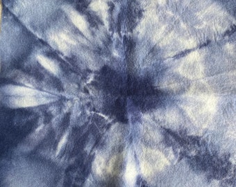 hand dyed pure wool felt ~ Wintery Night Blue