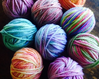 Hand Dyed 16ply Wool Pack – Indigo Inspirations, Knitting & Weaving