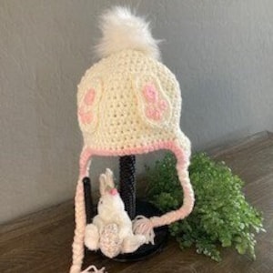 crochet pattern - INSTANT PDF Download - bunny hat crochet pattern - bunny hat pattern - beanie - bunny crochet pattern - animal hat pattern
